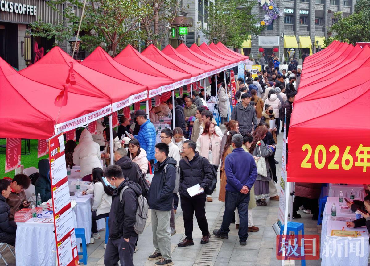 春风送岗暖意浓：武昌区举办专场招聘会，1300余个岗位助重点群体就业